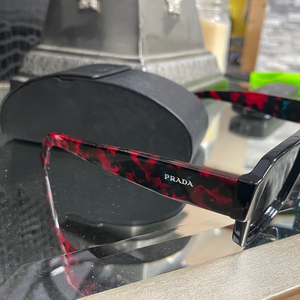 Authentic Prada Sunglasses Black - image 5